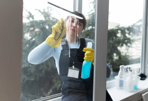 Nettoyage de vitres intérieures et extérieures à Parigné-l'Évêque